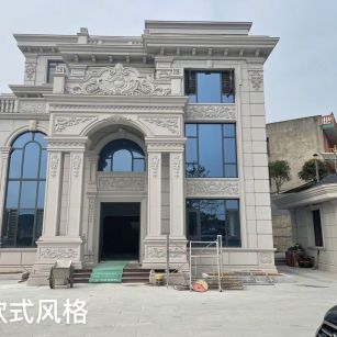 鹤壁 白麻花岗岩别墅外墙干挂