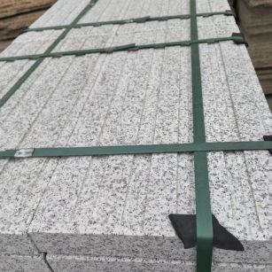 鹤壁 白麻花岗岩直行盲道石，盲条，地铺石