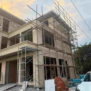 鹤壁 黄金麻荔枝面花岗岩外墙干挂