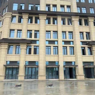 鹤壁 黄金麻花岗岩荔枝面小区外墙干挂