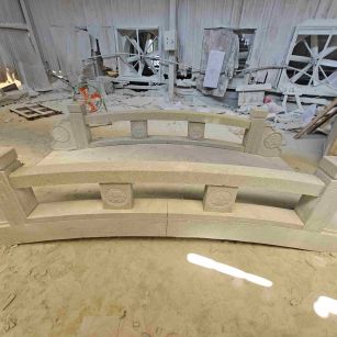 鹤壁 芝麻灰花岗岩异形加工-拱桥，石桥