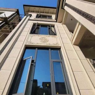 鹤壁 黄金麻荔枝面别墅外墙干挂效果展示