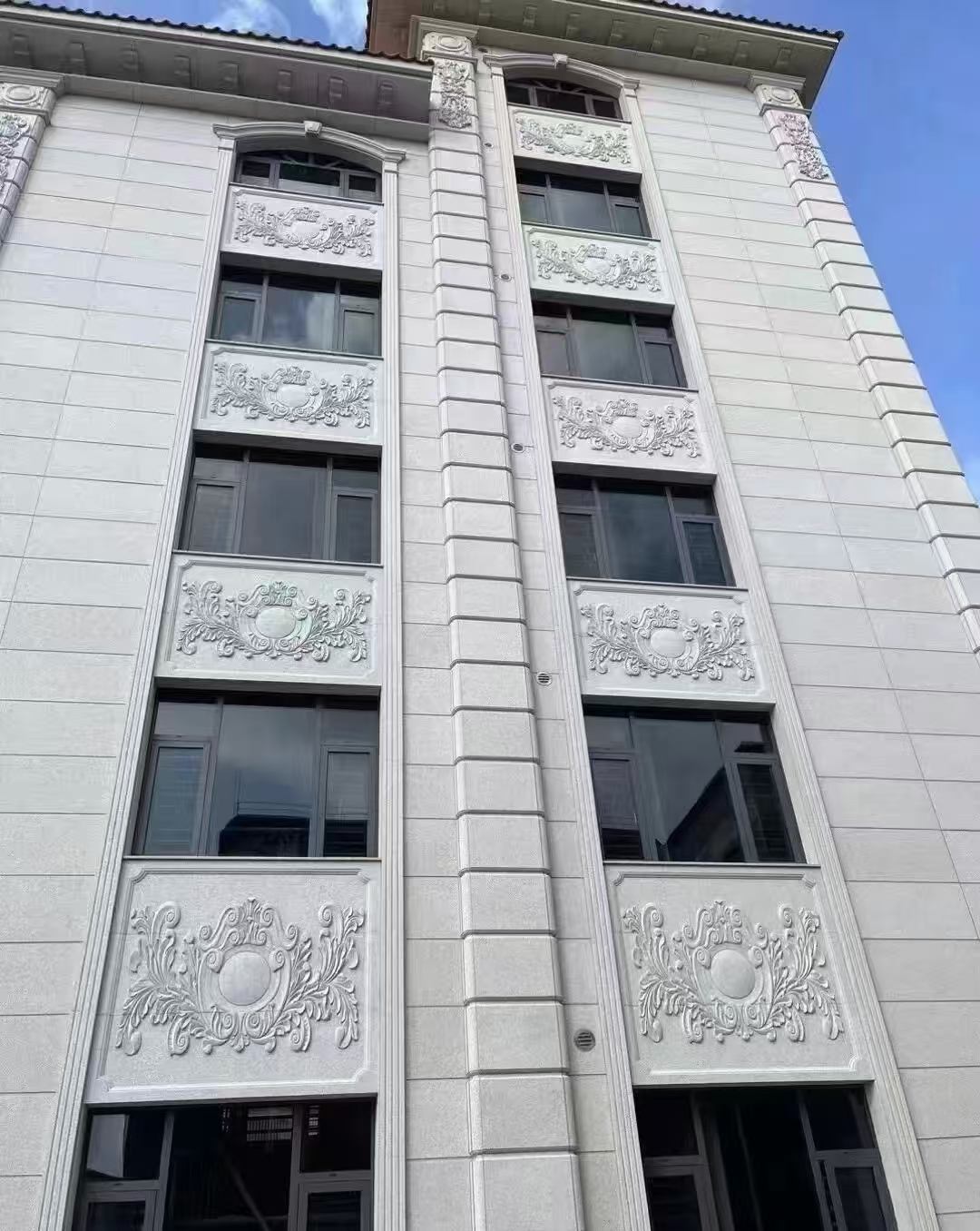 鹤壁 白麻荔枝面花岗岩别墅外墙干挂