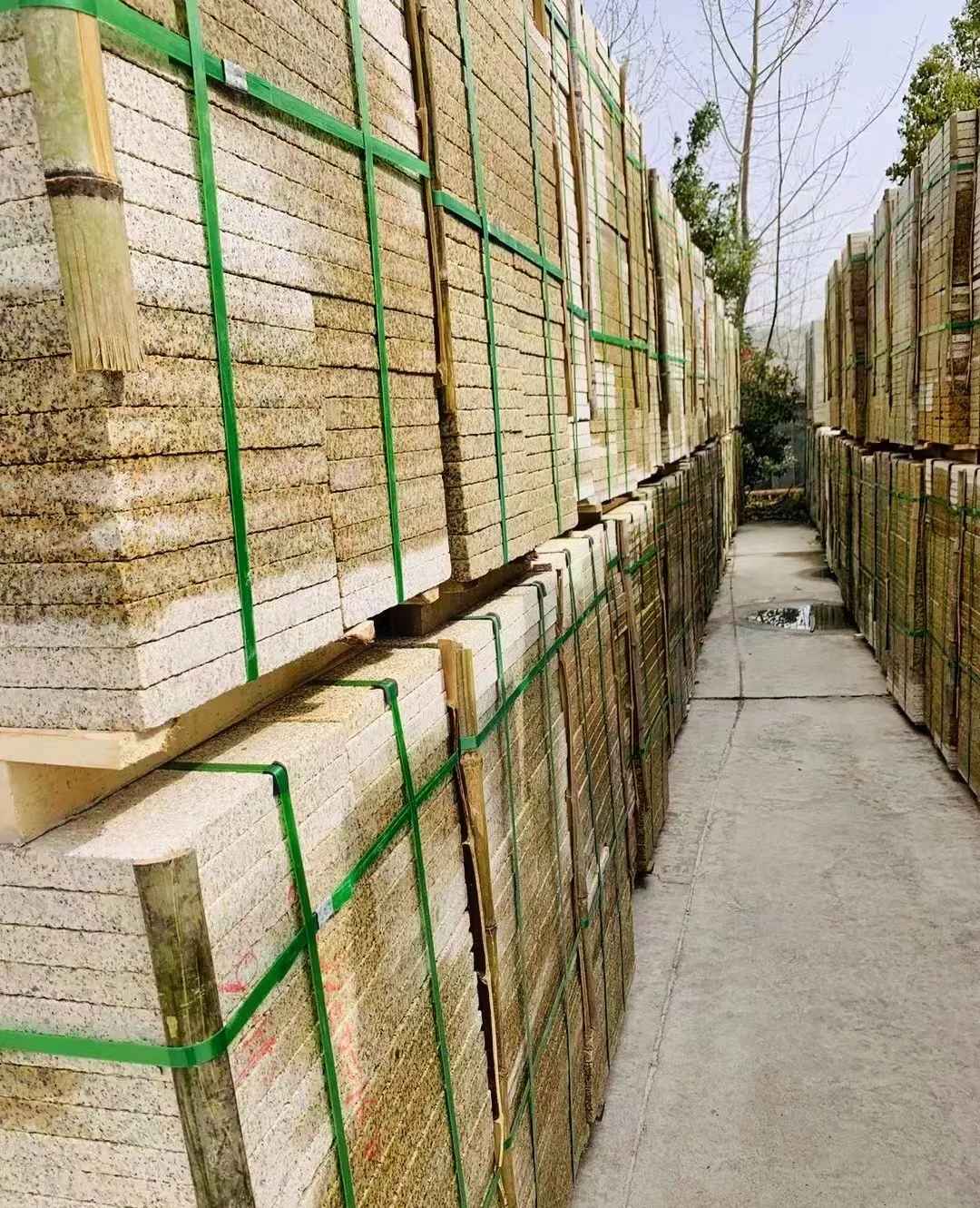 鹤壁 黄金麻花岗岩荔枝面地铺石