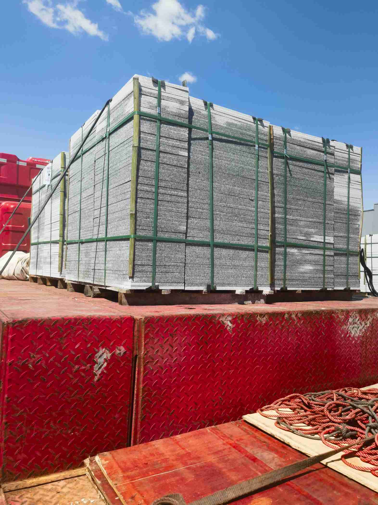 鹤壁 芝麻白火烧规格板地铺石300*600/600*600