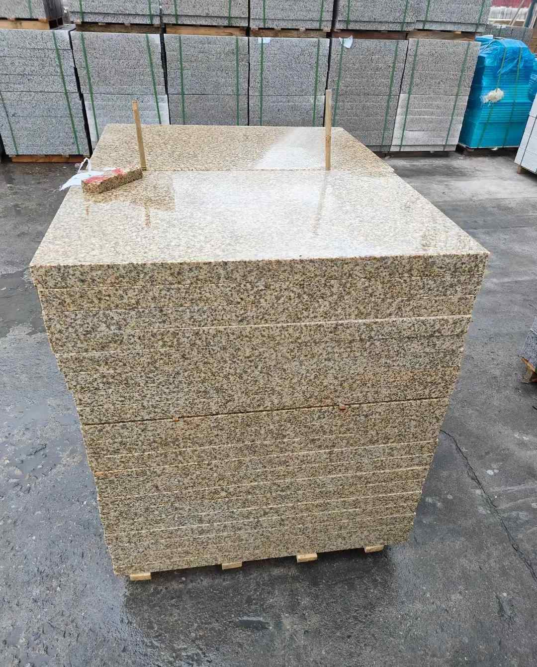 鹤壁 湖北黄金麻花岗岩石材荔枝面外墙石材