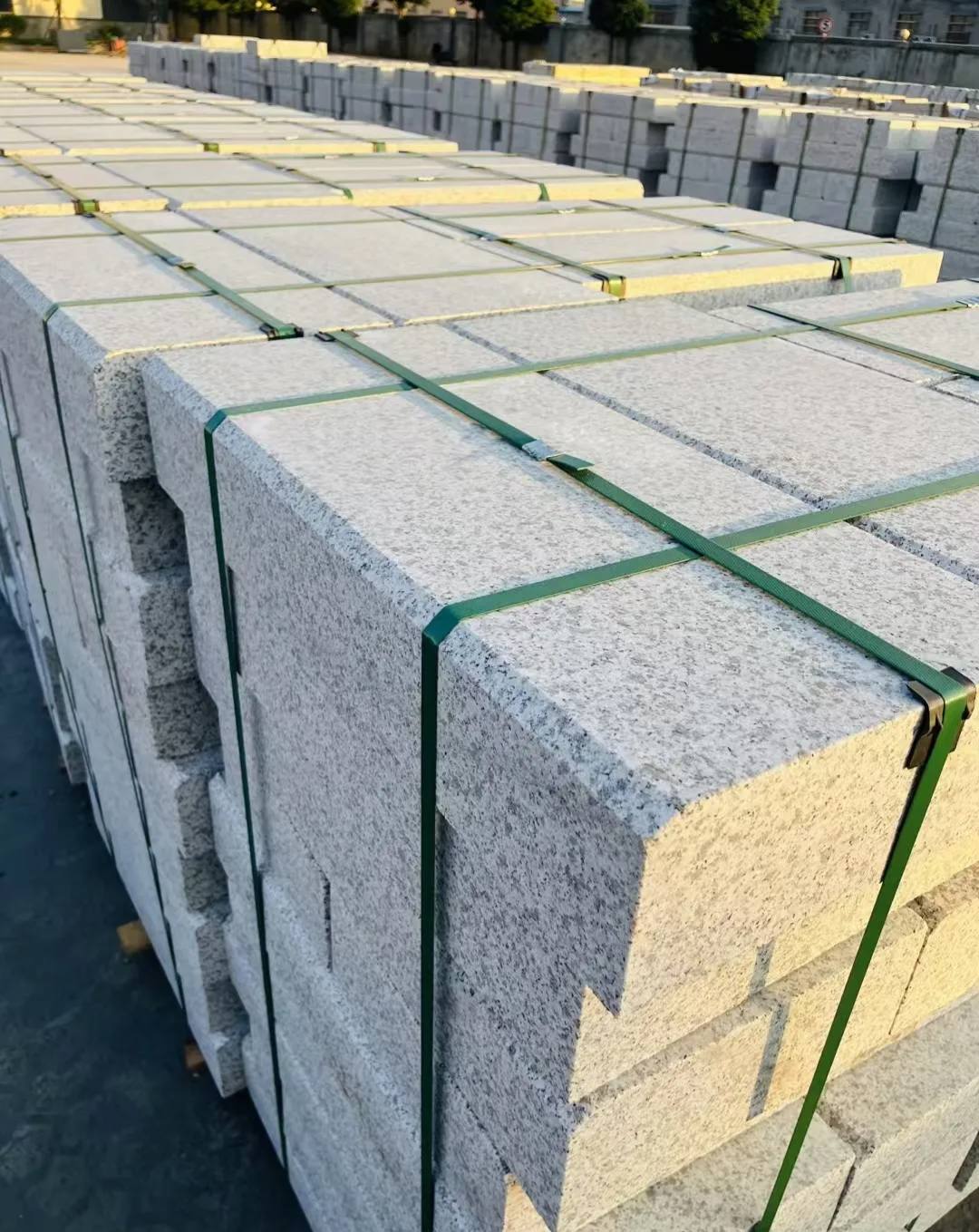 鹤壁 白麻花岗岩路沿石，马路牙子，路缘石，平石，立缘石等