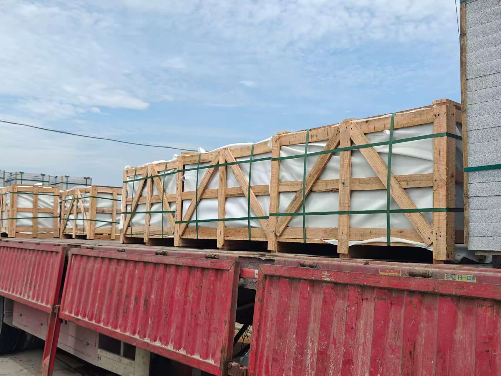 鹤壁 芝麻白花岗岩地铺石出口专车-泰国游